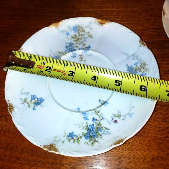 2 Sets Limoges Cups and Saucers Pour Café au Lait. Gorgeous! - Picture 9 of 15